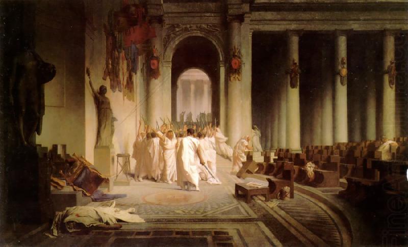 Jean Leon Gerome The Death of Caesar china oil painting image